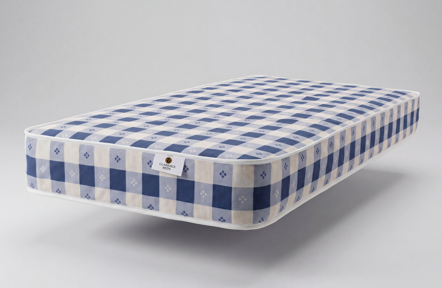 New Budget Luxury White Foam Sprung Mattress Available All Sizes