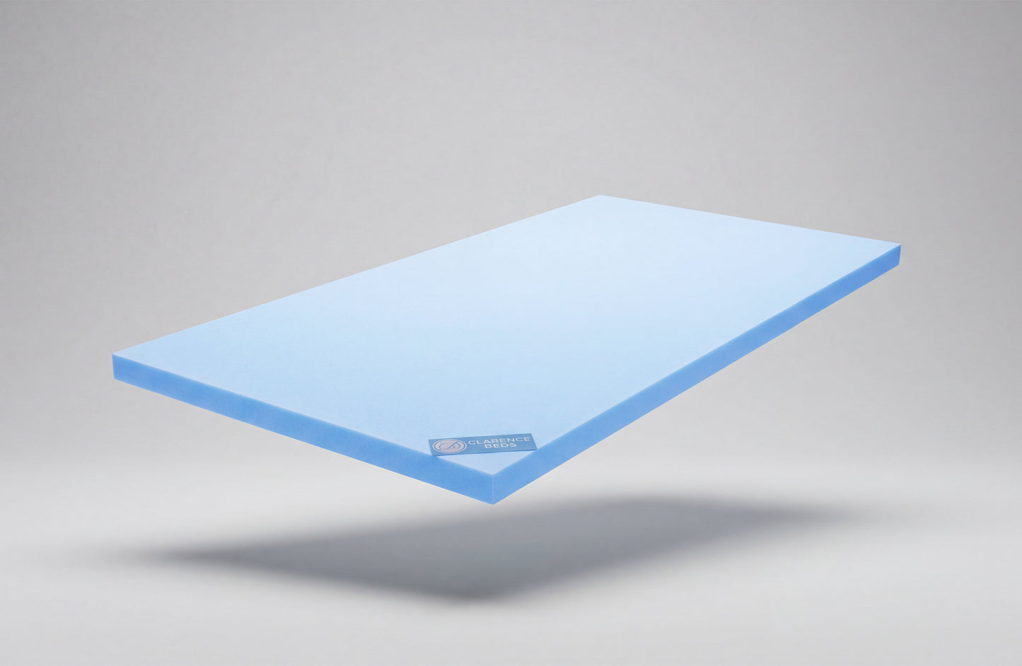 Hard Blue Foam Mattress Topper
