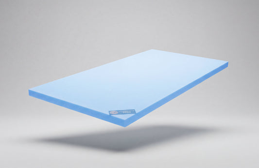 Hard Blue Foam Mattress Topper