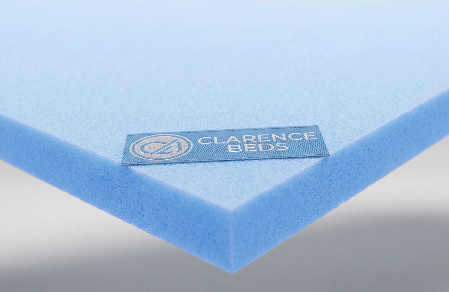 Hard Blue Foam Mattress Topper