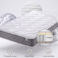 Orthopaedic Sprung Mattress Micro Quilted 8″ Grey Border All Sizes Available