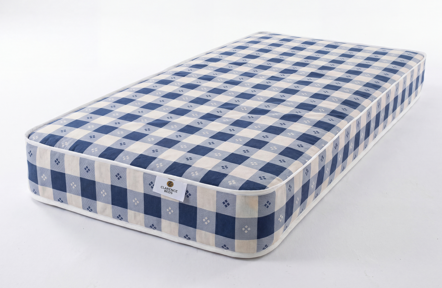 New Budget Luxury White Foam Sprung Mattress Available All Sizes