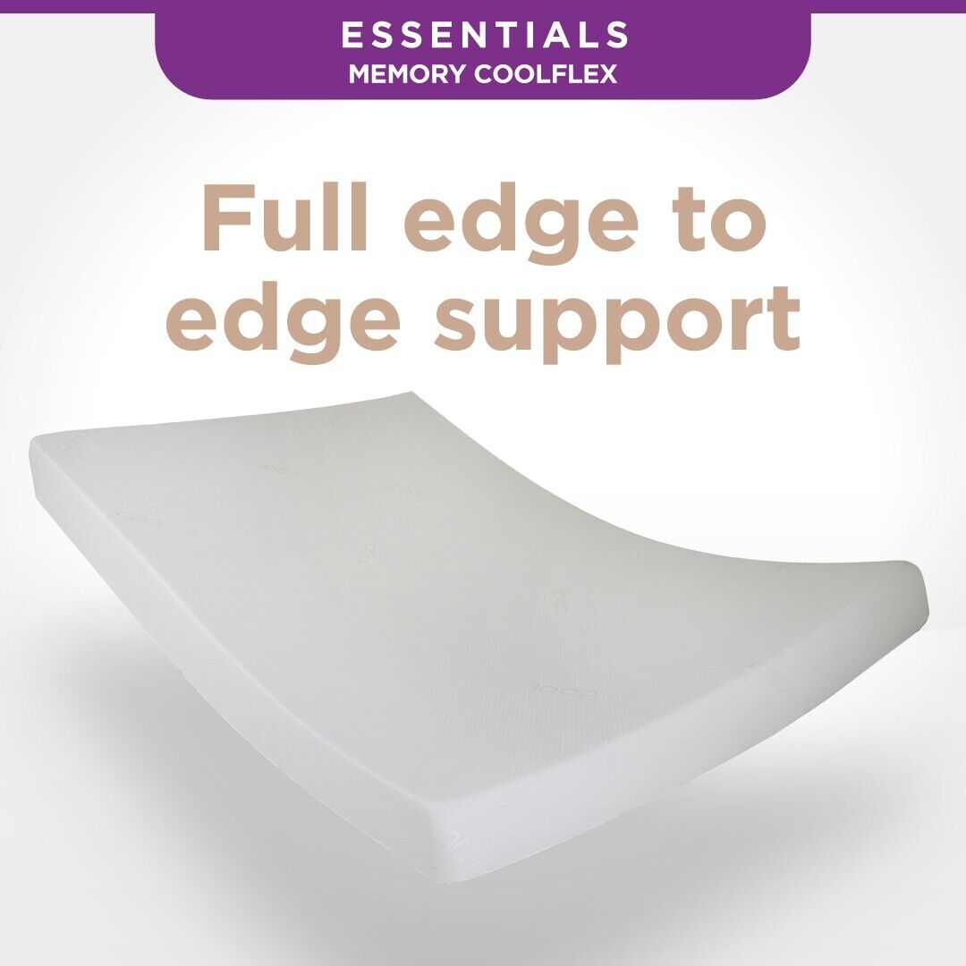 Memory Foam Cool Touch Budget Saver Mattress 15cm Depth