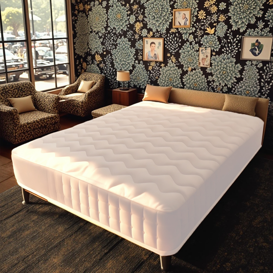 Memory Foam Quilted Sprung Mattress All Size Available