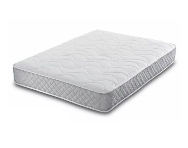 1000 Pocket Spring Mattress Quilted Panel 9" Depth Grey Border 3ft 4ft6 5ft 6ft - Image 2