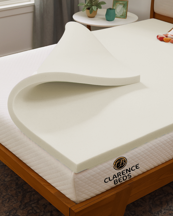 White Foam Mattress Topper Available ALL Sizes