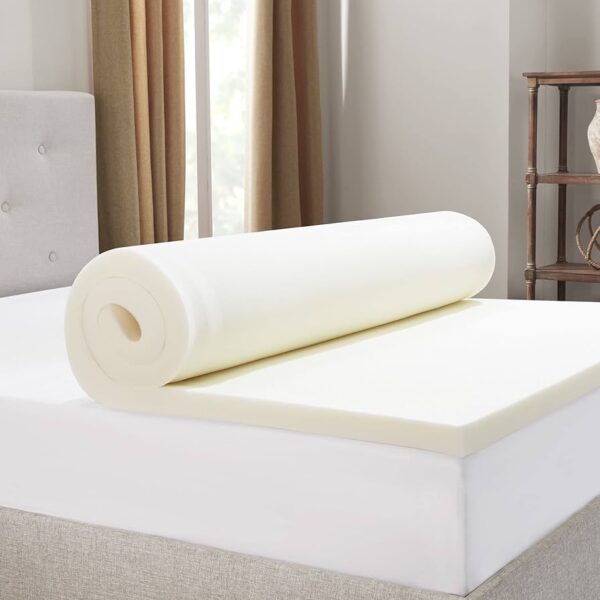 White Foam Mattress Topper Available ALL Sizes - Image 2